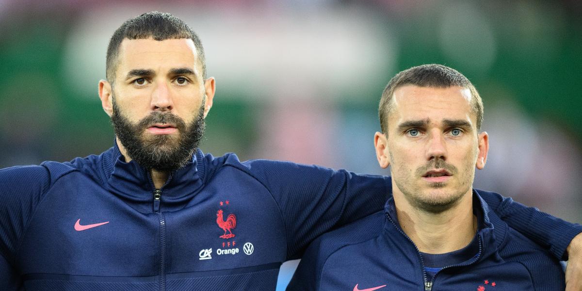 Griezmann, 'palo' de Deschamps y defensa por parte de Benzema