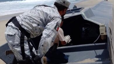 Hallan submarino en costas de Oaxaca