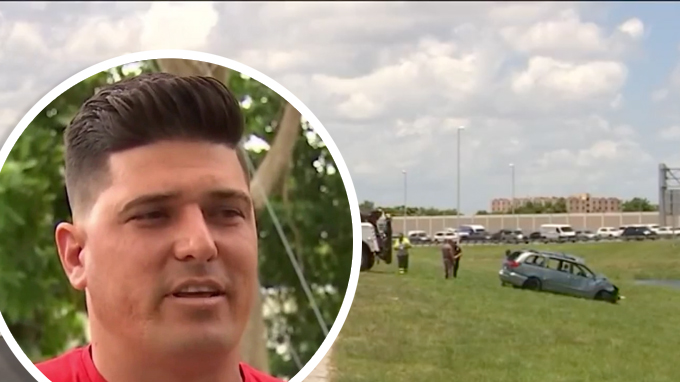 Hombre muere y su madre sobrevive tras caer en lago cerca del Turnpike