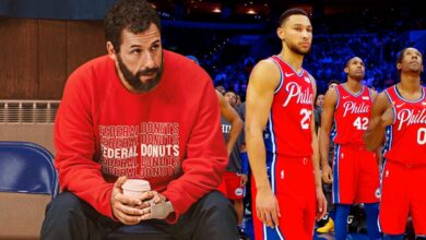 Hustle evita 1 incómodo cameo de los 76ers de Filadelfia