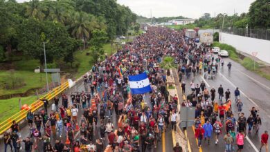 INM disuelve caravana de miles de migrantes que buscaban llegar a Estados Unidos