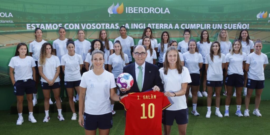 Iberdrola envía su energía a la selección