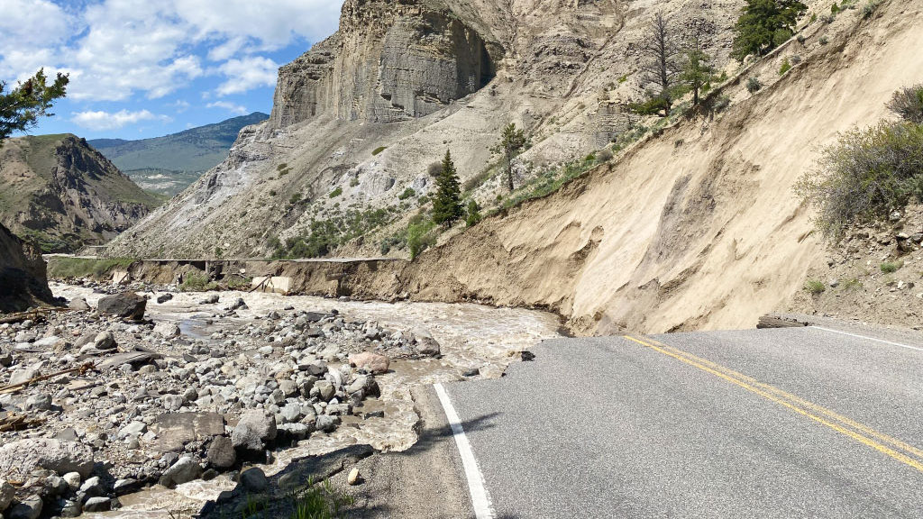 Inundaciones en el Parque Nacional Yellowstone