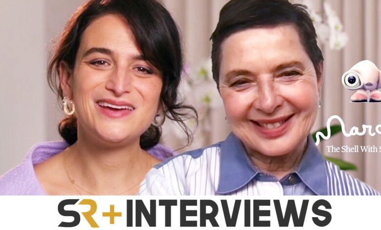 Jenny Slate e Isabella Rossellini Entrevista: Marcel The Shoes With Shoes On