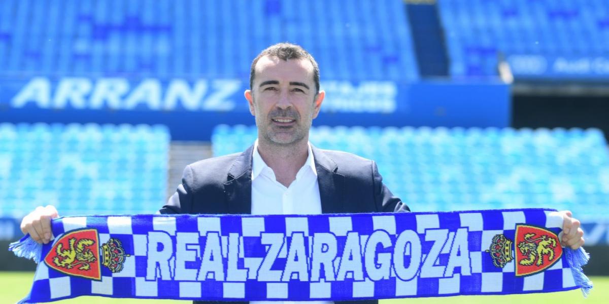 Juan Carlos Carcedo, presentado como nuevo entrenador del Zaragoza