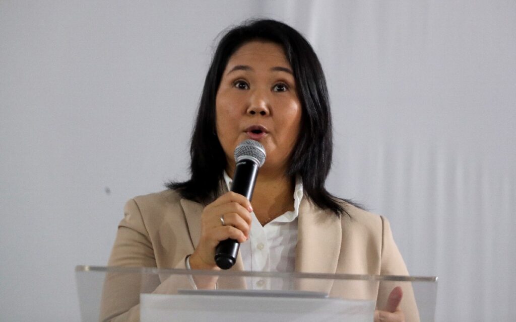 Keiko Fujimori pide tomar "medidas drásticas" para destituir a Pedro Castillo