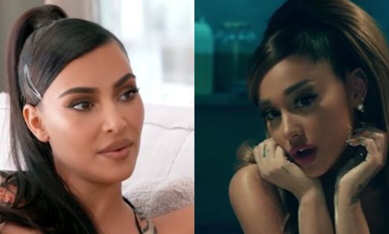 Kim Kardashian acusada de copiar foto de paparazzi de Pete y Ariana Grande