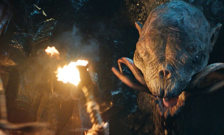 LOTR: Rings of Power Image se acerca al aterrador troll de la Tierra Media