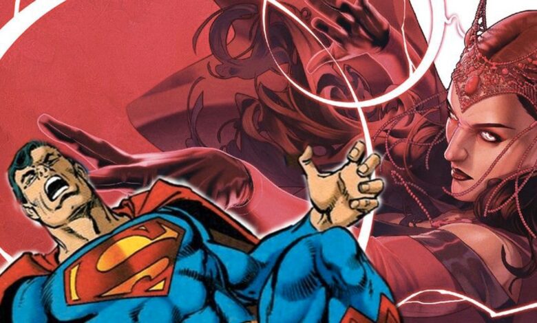 La Bruja Escarlata no solo vencería a Superman, sino que lo mataría