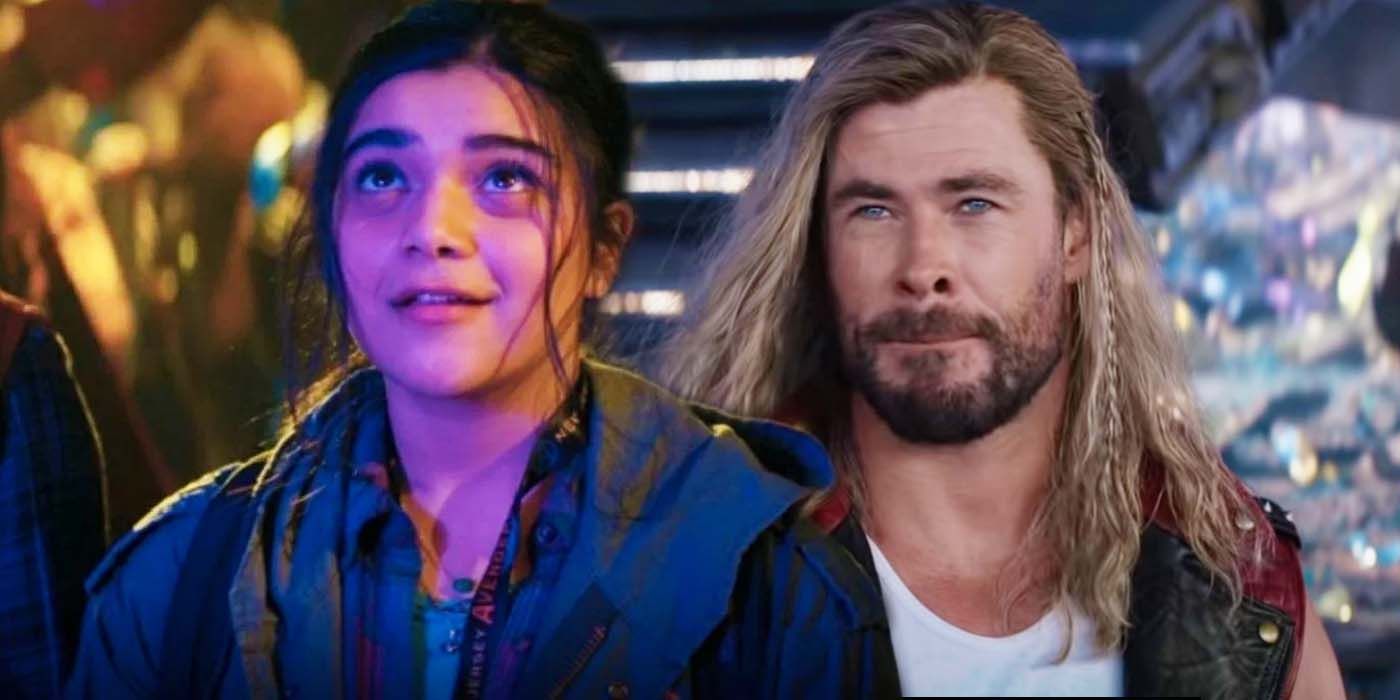 La Sra. Marvel acaba de hacer 1 Thor explosivo: la teoría del amor y el trueno es más probable
