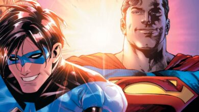 La adoración de Superman de Nightwing tiene sentido una vez que conoces su historia