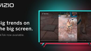 La aplicación TikTok ya está disponible en los televisores inteligentes Vizio