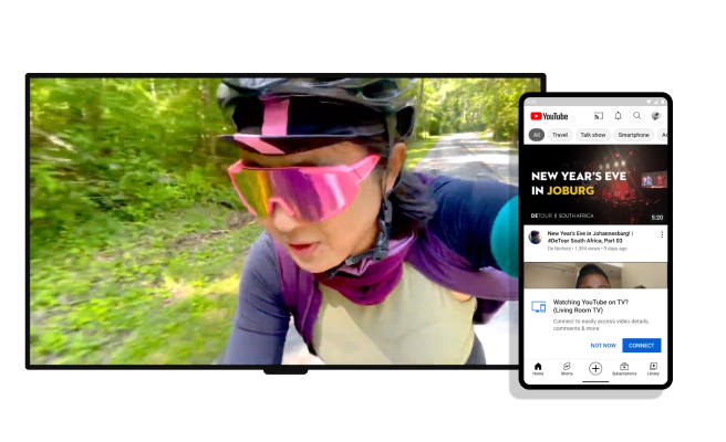 La aplicación móvil de YouTube ahora puede sincronizarse con su televisor sin transmitir para una experiencia de 'segunda pantalla'