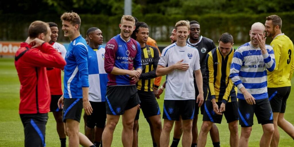 La curiosa iniciativa de la selección 'oranje' en su sesión de trabajo