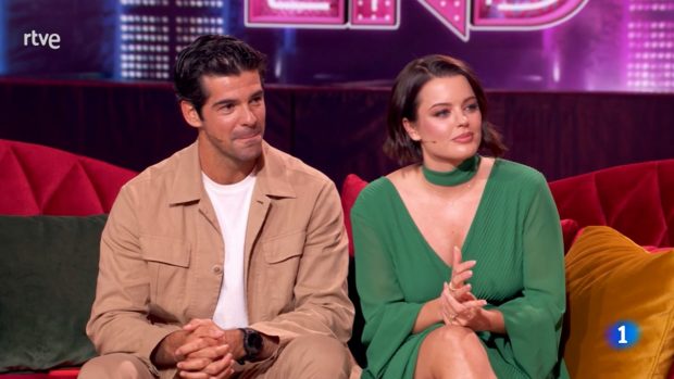 Miguel Ángel Muñoz y Adriana Torrebejano en 'La Noche D' / Televisión Española