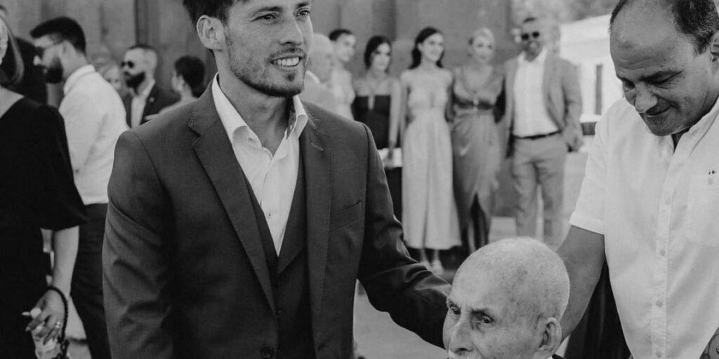 La foto más emotiva de David Silva