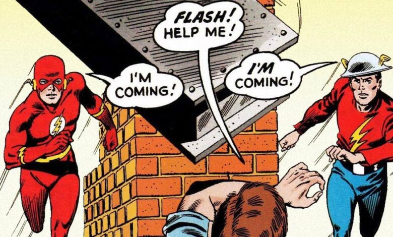La historia del multiverso más importante de DC comenzó debido a un truco de Flash Party