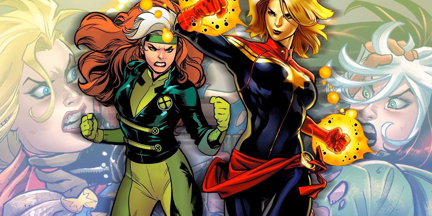 La mejora aterradora de Rogue es la peor pesadilla del Capitán Marvel