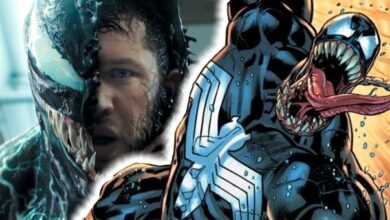 La nueva forma de esmoquin de Venom es el disfraz que desearías que le dieran a Tom Hardy