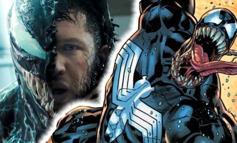 La nueva forma de esmoquin de Venom es el disfraz que desearías que le dieran a Tom Hardy