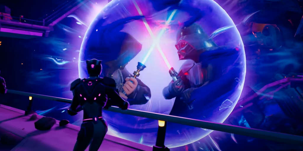 La piel de Darth Vader de Fortnite se filtra después de una burla en el final de la temporada 2