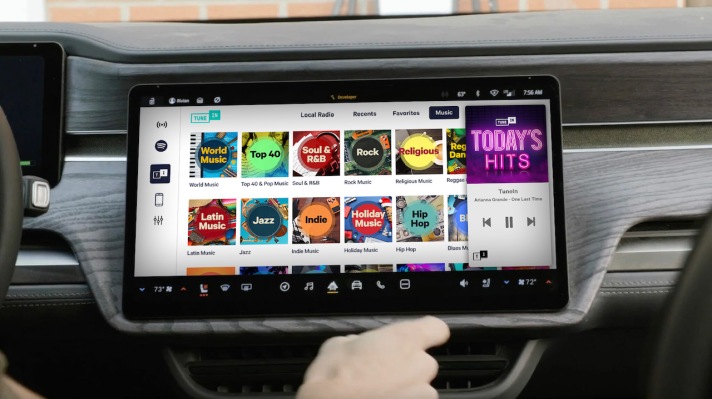 La plataforma de radio en vivo de TuneIn estará en vehículos eléctricos Rivian