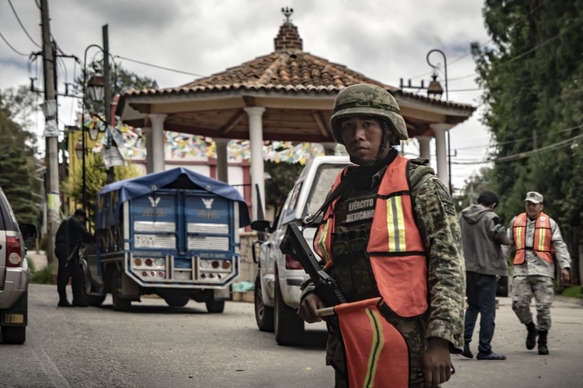 La violencia rompe el oasis de Chiapas