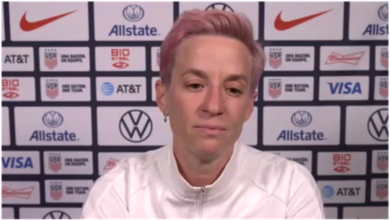 Lamenta Megan Rapinoe, entre lágrimas, la eliminación al derecho constitucional de abortar en EU | Video