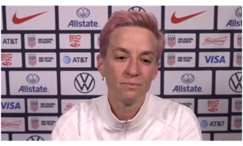 Lamenta Megan Rapinoe, entre lágrimas, la eliminación al derecho constitucional de abortar en EU | Video