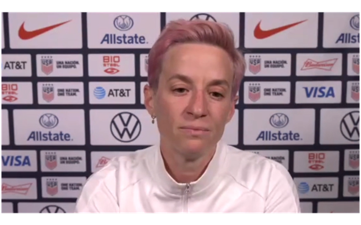 Lamenta Megan Rapinoe, entre lágrimas, la eliminación al derecho constitucional de abortar en EU | Video