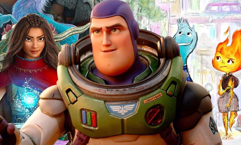 Las 10 películas animadas de Disney se estrenarán después de Lightyear