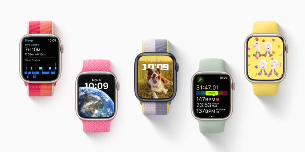 Las 4 caras nuevas de Apple watchOS 9 se ven realmente divertidas