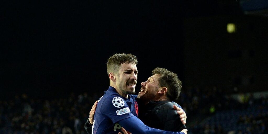 Las lágrimas de Vrsaljko en Porto