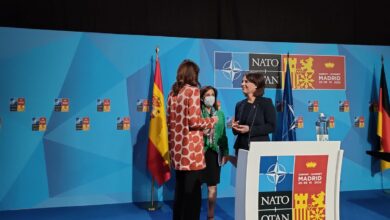 Las ministras Robles y Baerbock denuncian que “Putin usa la violación como crimen de guerra en Ucrania”