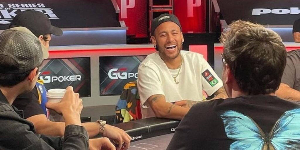Las vacaciones de Neymar: póker y fiestas en Las Vegas