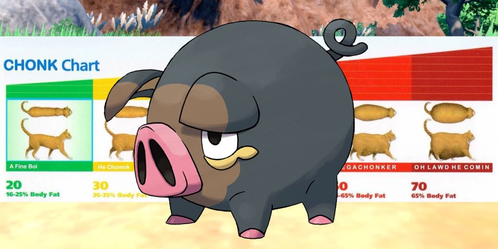 Lechonk de Scarlet & Violet tiene el mejor nombre nuevo de Pokémon en años