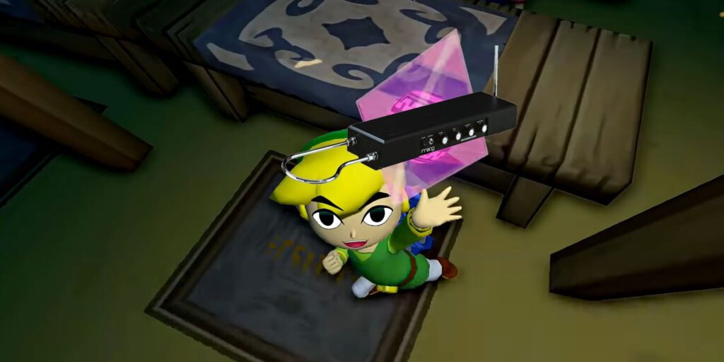 Legend of Zelda: Wind Waker's Link originalmente usaba un Theremin