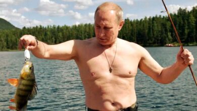 Líderes del G7 se burlan de fotos de Putin con el torso desnudo