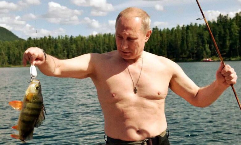 Líderes del G7 se burlan de fotos de Putin con el torso desnudo