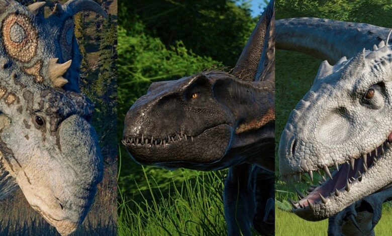 Los 15 dinosaurios más poderosos de Jurassic World Evolution 2