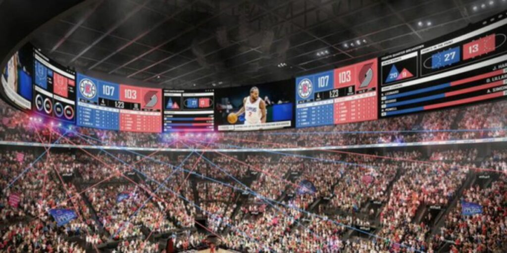 Los Clippers contarán con el mayor marcador del mundo