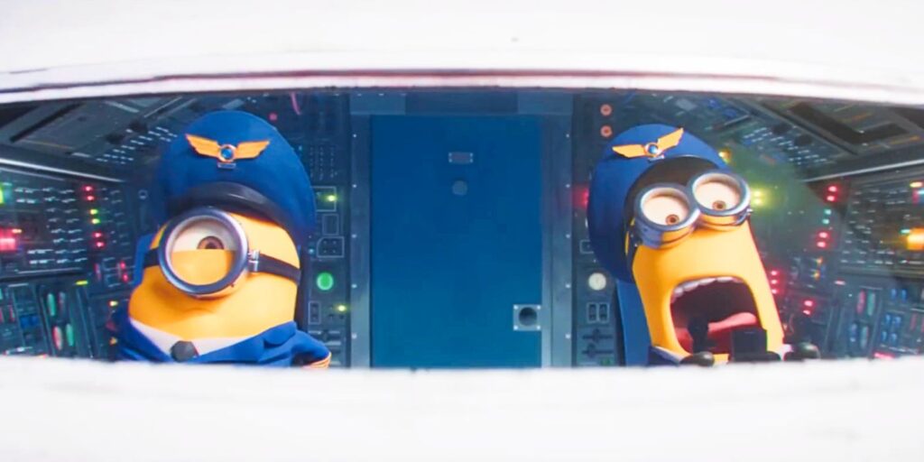 Los Minions vuelan un avión en un tráiler lleno de acción para The Rise Of Gru