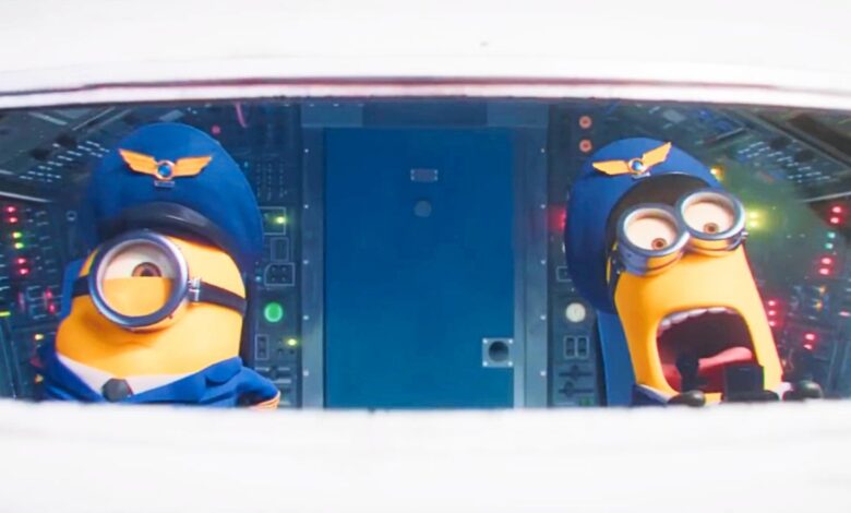 Los Minions vuelan un avión en un tráiler lleno de acción para The Rise Of Gru