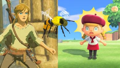 Los NPC de BOTW tienen más miedo de las abejas y las avispas que los aldeanos de ACNH
