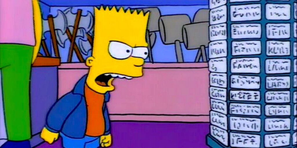 Los Simpson ignoraron el pago perfecto de Bort