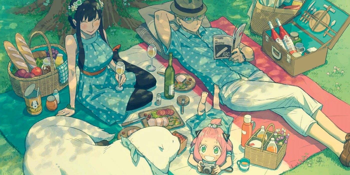 Los héroes de la familia Spy X obtienen el momento de relajación que se merecen en el arte