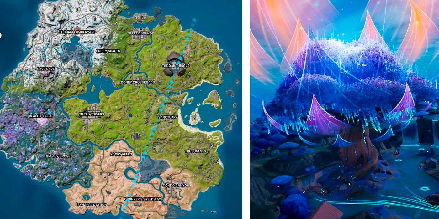 Los mejores lugares de aterrizaje en Fortnite Capítulo 3 Temporada 3