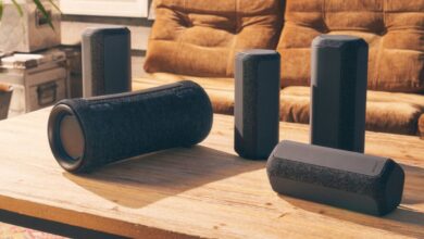 Los nuevos parlantes portátiles de Sony son ideales para exteriores