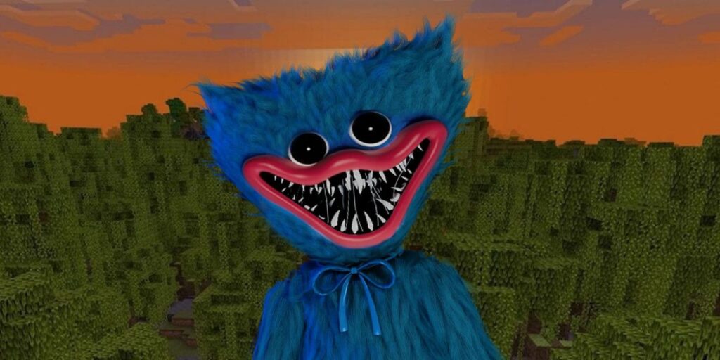 Los personajes de Poppy Playtime se convierten en mobs espeluznantes de Minecraft en un nuevo video