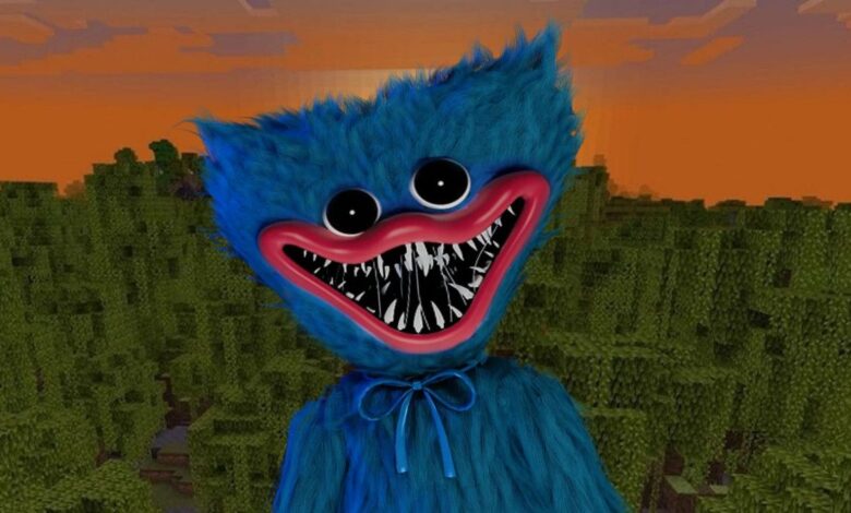 Los personajes de Poppy Playtime se convierten en mobs espeluznantes de Minecraft en un nuevo video